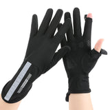 Summer UV Protection Ice Silk Gloves – Breathable, Elastic & Lightweight