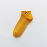 Women’s Simple Bear Ankle Socks – Casual Fashion Style