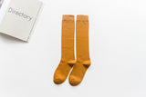 Japanese-Style Cotton Knee Socks – Long Pile Warm Design