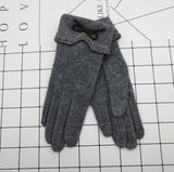 Yauvana Elegance Wool Winter Gloves – Women’s Warm Finger Style