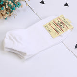 Solid Color Cotton Ankle Socks – Women’s Everyday Style