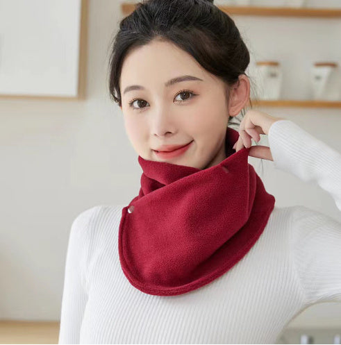 Plush Fleece Neck Scarf – Soft & Stylish Winter Wrap for Women