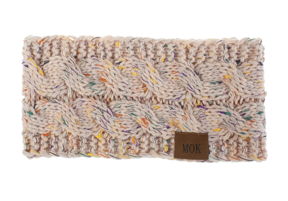 Women’s Knitted Winter Headband – Warm Wool Ear Muffs