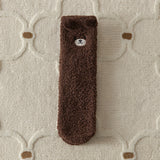 Women’s Coral Fleece Bear Socks – Cozy Winter Style