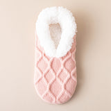 Unisex Plush Winter Slipper Socks – Non-Slip Fuzzy Thermal Floor Socks