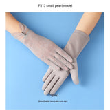 Lightweight Breathable Lace Sun Protection Gloves – Elegant Women’s UV Gloves