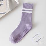 Indoor Anti-Skid Cotton Crew Socks – Wear Resistant Comfort
