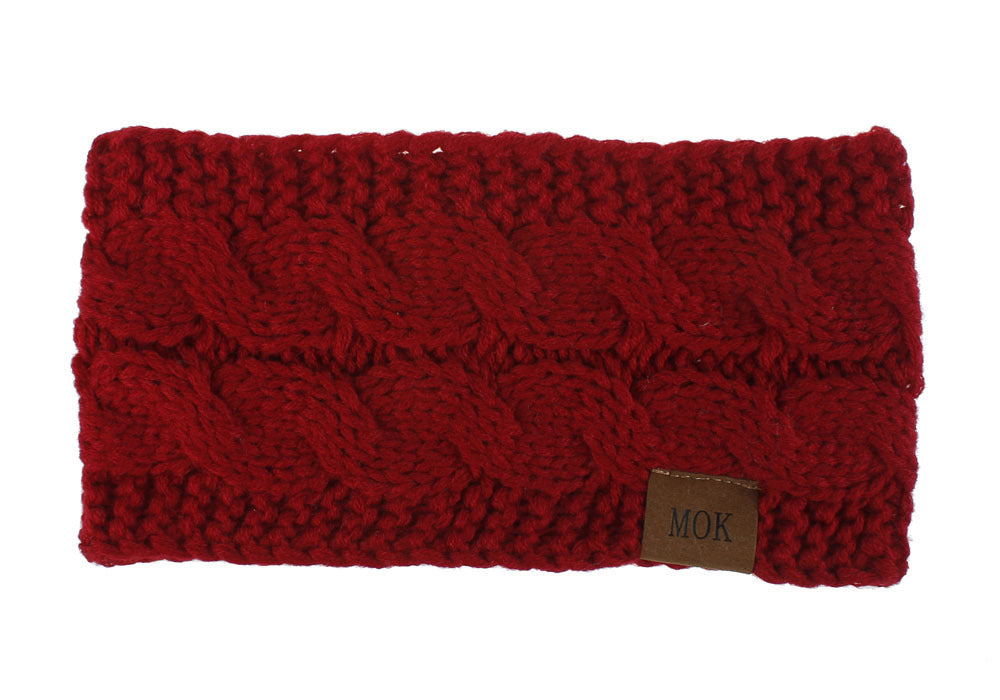 Women’s Knitted Winter Headband – Warm Wool Ear Muffs