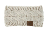 Women’s Knitted Winter Headband – Warm Wool Ear Muffs