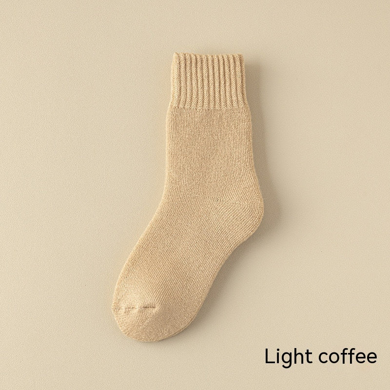 Children’s Winter Fleece Socks – Thick Warm Wool Style