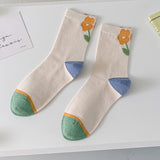 Autumn & Winter Cute Girls Bubble Mouth Cotton Thigh-high Socks