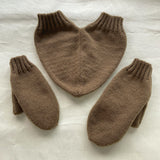 Love Knit Winter Mittens – Solid Color Warm Casual Gloves