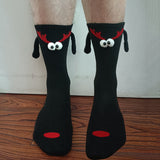 Halloween & Christmas Magnetic Hand Socks – Fun Couple Stockings