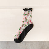 Women’s Fashion Personality Crystal Glass Stockings