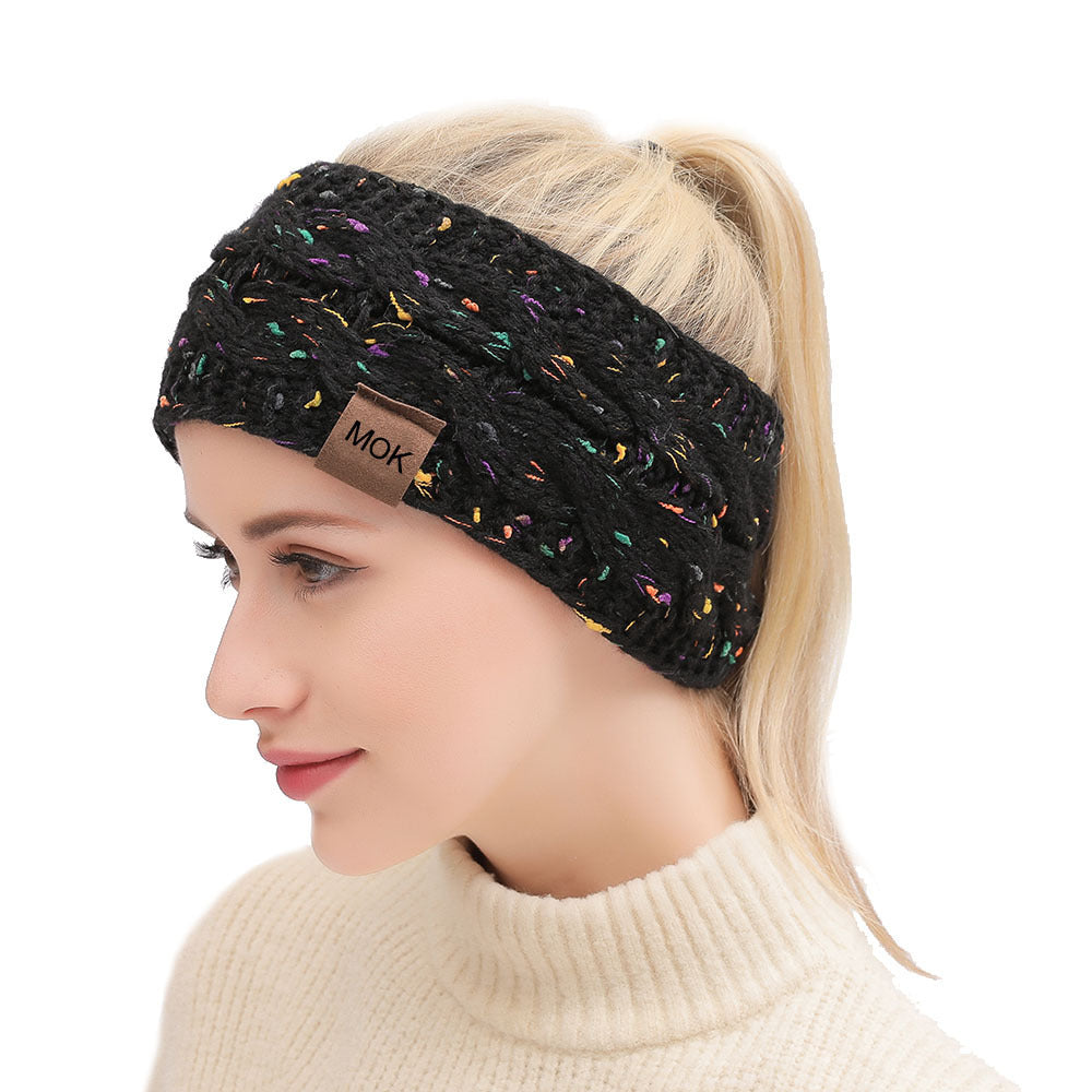 Women’s Knitted Winter Headband – Warm Wool Ear Muffs