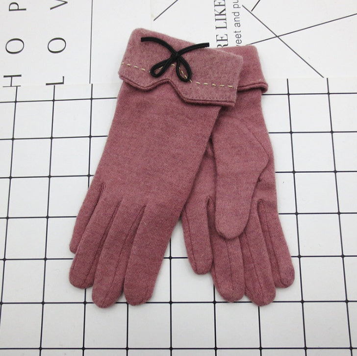 Yauvana Elegance Wool Winter Gloves – Women’s Warm Finger Style
