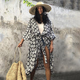 Women’s Resort Beach Cover Up – Lightweight Sun Protection Kimono