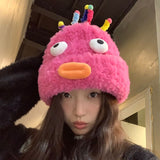 Women’s Plush Winter Hat – Cute Fleece-Lined Ear Protection