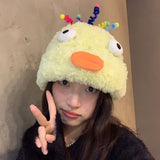Women’s Plush Winter Hat – Cute Fleece-Lined Ear Protection