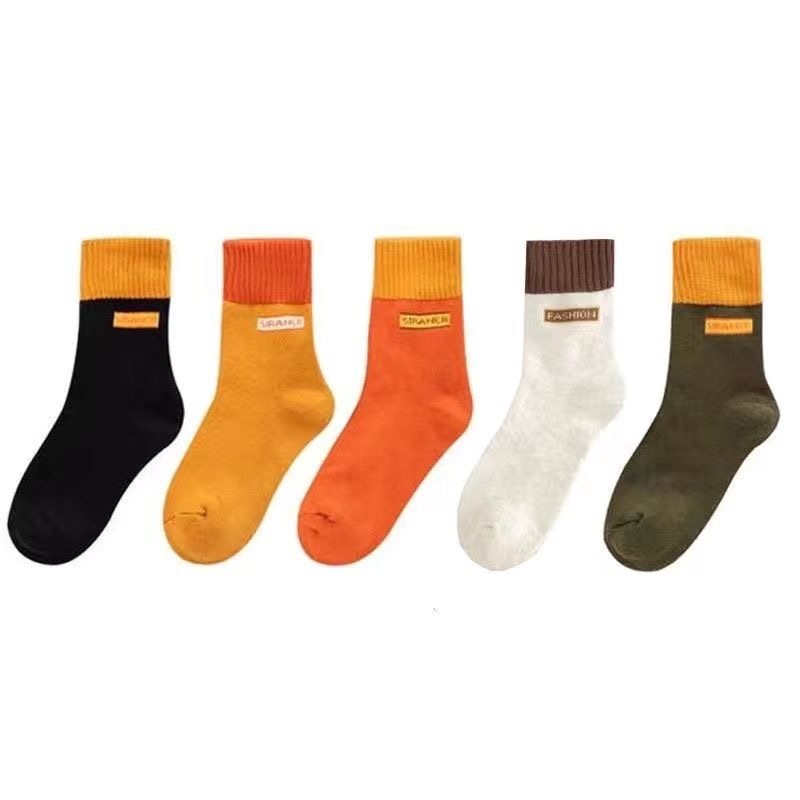 Women’s Winter Mid-Calf Socks – Thick Warm 5-Pair Set