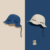 Reversible Denim Fisherman Hat – Wide Brim Sunshade