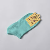Solid Color Cotton Ankle Socks – Women’s Everyday Style