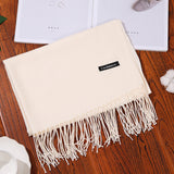 Classic Solid Color Shawl – Soft Touch Scarf in 25 Designer Shades