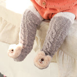 Baby Animal Cartoon Socks – Thickened Winter Stockings (1–3 Years)