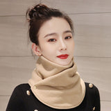 Plush Fleece Neck Scarf – Soft & Stylish Winter Wrap for Women