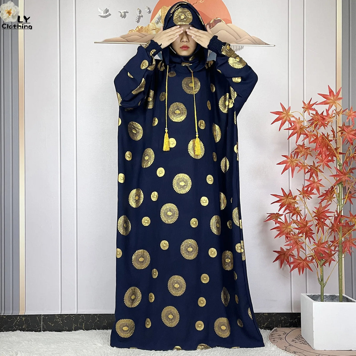 Printed Hooded Prayer Dress | HIA