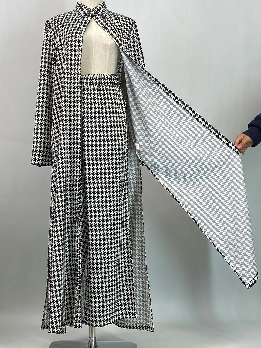 Patterned longline shirt and coordinating trousers by HIA — view 5