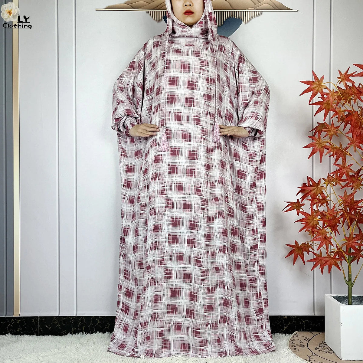Patterned Hooded Prayer Dress | HIA