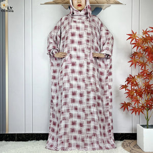 Patterned Hooded Prayer Dress | HIA