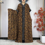 Geometric Maxi Dress & Oversized Scarf Set — Tan Geometric | HIA