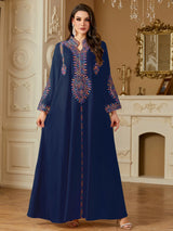 Colorful Embroidery Maxi Dress — product image 7 | HIA