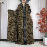 Geometric Maxi Dress & Oversized Scarf Set — Olive Geometric | HIA