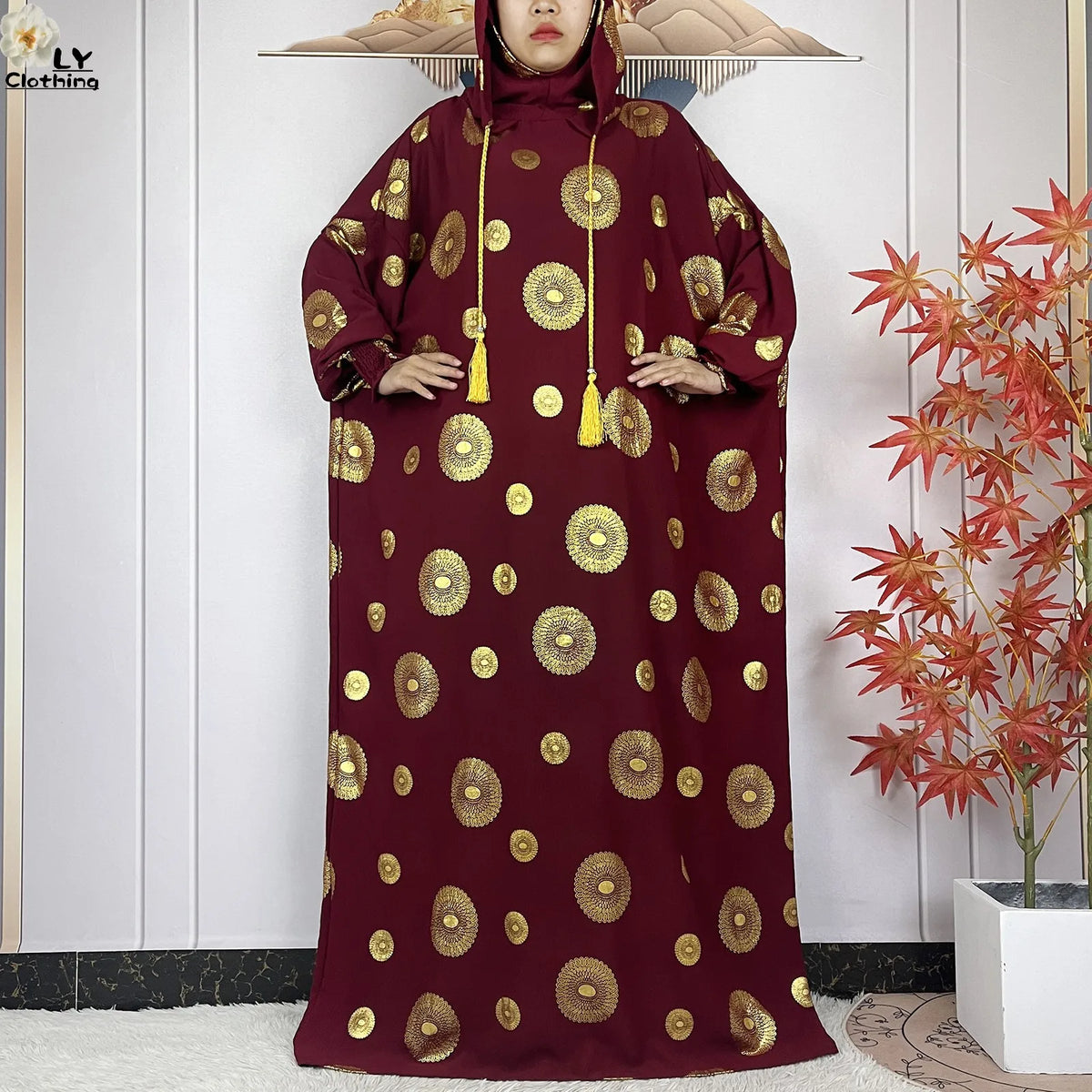 Printed Hooded Prayer Dress | HIA