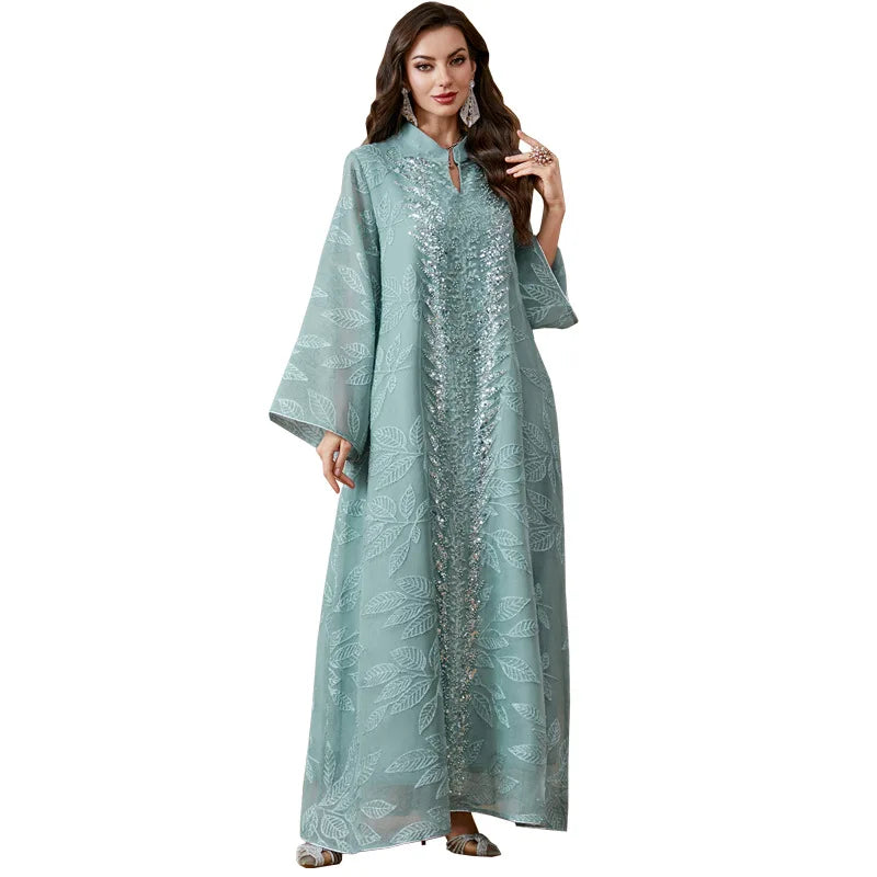 Sequin-Detail Maxi Dress — product image 5 | HIA