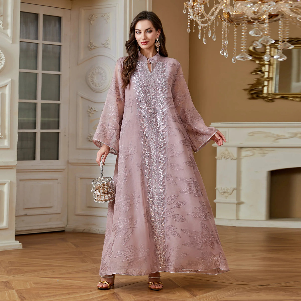 Sequin-Detail Maxi Dress — product image 4 | HIA