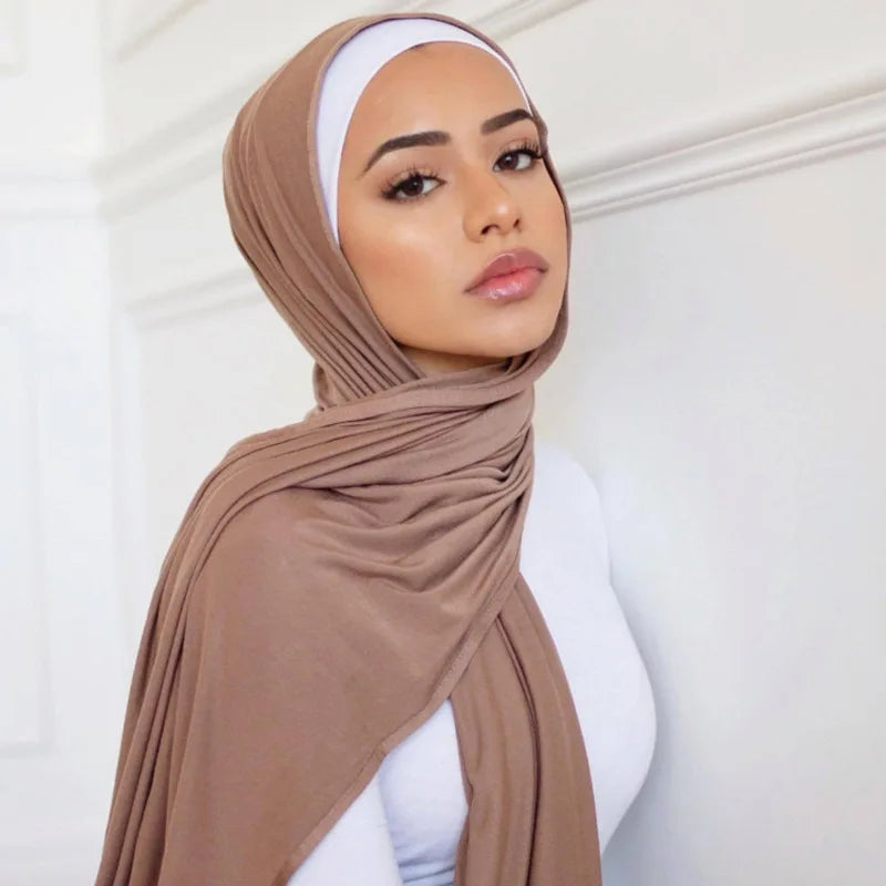 HIA Everyday Jersey Hijab — styling example; scarf only