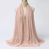 Ramadan Chiffon Hijab (Plain Colors)