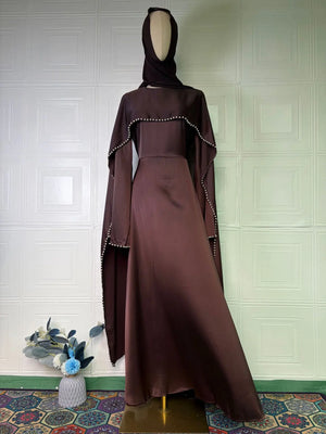 Beaded Maxi Dress & Hijab Set — product image 7 | HIA