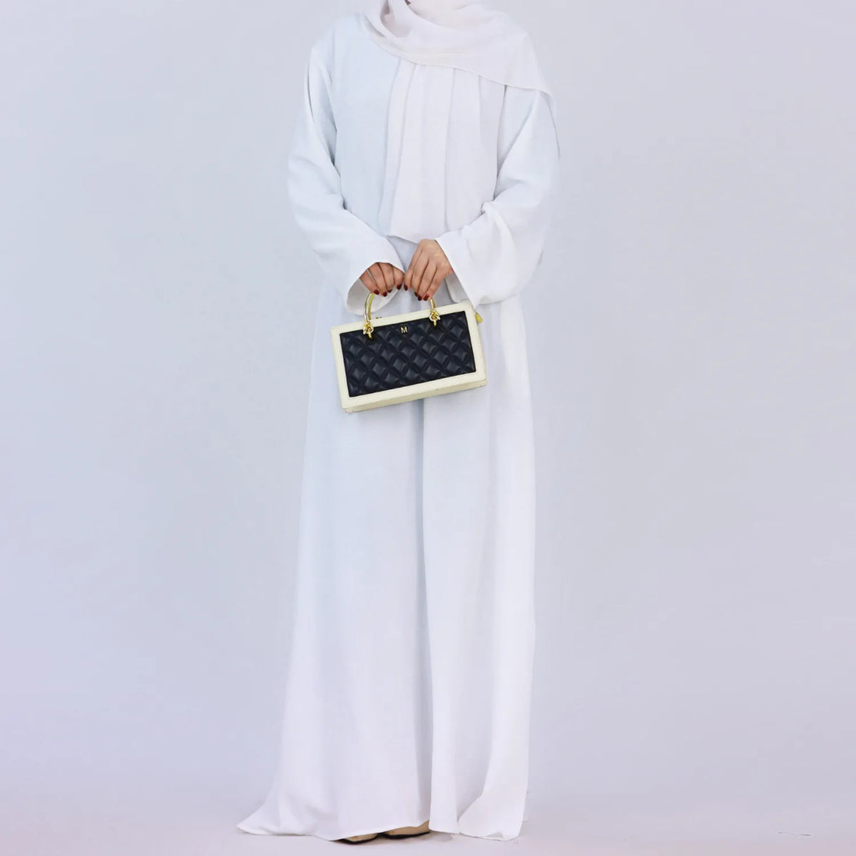 HIA Essential Long-Sleeve Abaya — Khaki