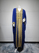 Ornate Gold-Trim Abaya Set — product image 8 | HIA