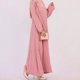 HIA Essential Long-Sleeve Abaya — White