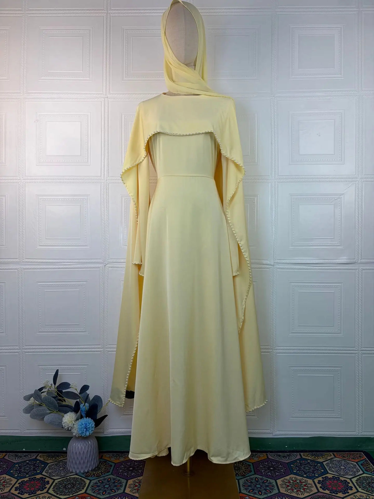 Beaded Maxi Dress & Hijab Set — product image 11 | HIA