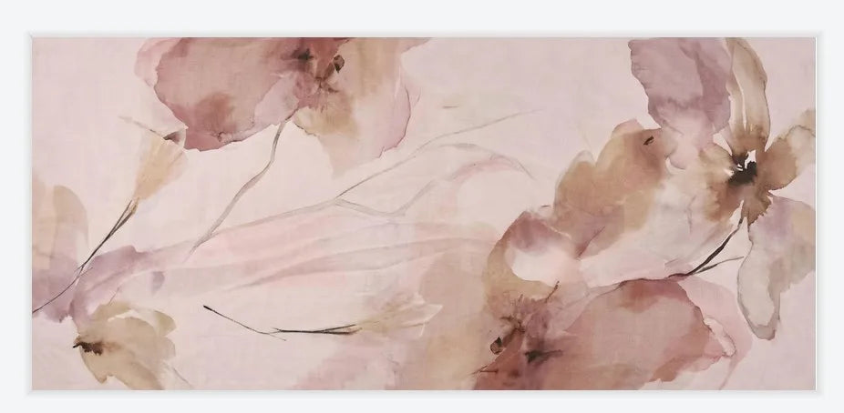 HIA Watercolor Floral Hijab in Blush Floral — view 6; scarf only
