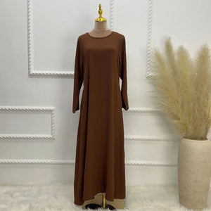 HIA Essential Long-Sleeve Abaya — Army Green