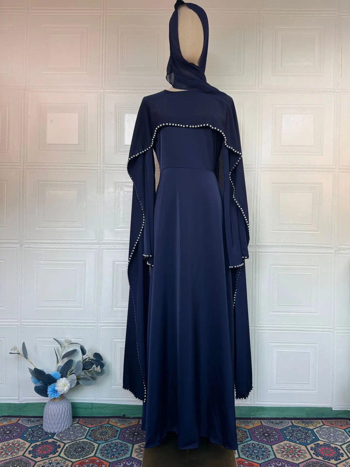 Beaded Maxi Dress & Hijab Set — product image 10 | HIA