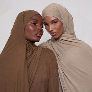 HIA Everyday Jersey Hijab — styling example; scarf only